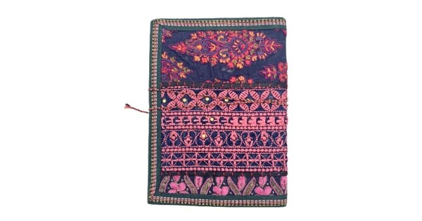 notitieboek Diary 20x15x1cm blauw en rose multicolor A5