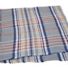 plaid Glastonbury 150x180cm blauw en zandkleurig