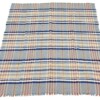 plaid Glastonbury 150x180cm blauw en zandkleurig