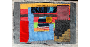 workshop textiel recyclen 1 collages