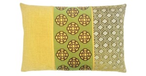 AL10 kussen Alhambra 40x60cm SALE groen en geel
