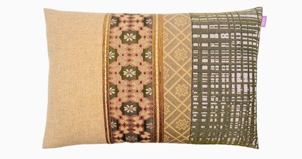 kussen Alhambra 40x60cm SALE lichtgeel groen