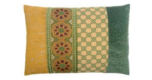 AL5 kussen Alhambra 40x60cm SALE goudgeel en groen