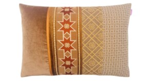 AL7 kussen Alhambra 40x60cm SALE zand en bruin goud
