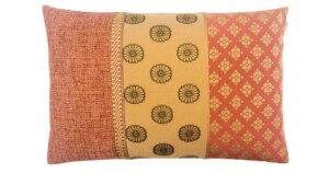 AL9 kussen Alhambra 40x60cm SALE terra en goud oranje