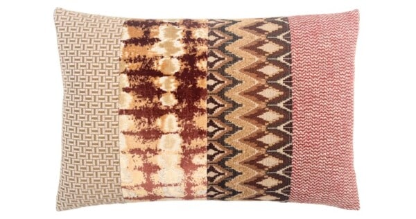 kussen Crescent 40x60cm bruin camel en terra
