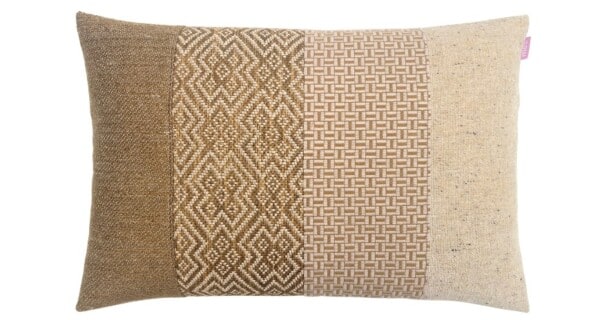 kussen Crescent 40x60cm bruin en creme