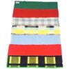deken MeS patchwork ongeveer 145x210cm rood groen blauw geel