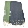 hammamdoek 90x200cm blauw