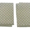 theedoeken Linnen 50x70cm set van 2 groen