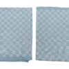 theedoeken Linnen 50x70cm set van 2 blauw