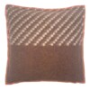 kussen Brownie deken 40x40cm Sale bruin wit