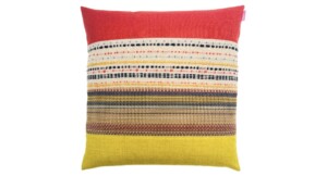 kussen Mix & match 50x50cm rood en geel