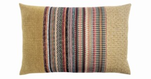 kussen Mix & match 40x60cm oker en multicolor