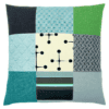 NC15 kussen MeS New Classic 60x60cm groen blauw bruin