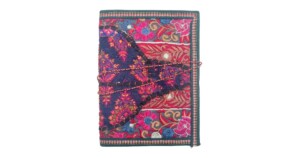 notitieboek Diary 20x15x1cm blauw en rose multicolor A5