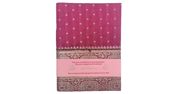 notitieboek sari A4 roze paars