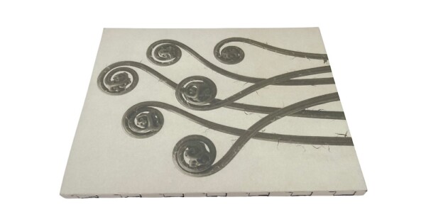 notitieboek Blossfeldt 21x27x1cm blanco vellen