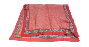 SJ35b pareo en sjaal Babylon 100x180cm rood