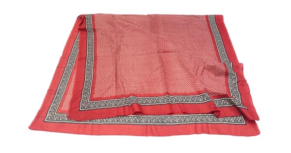 pareo en sjaal Babylon 100x180cm rood