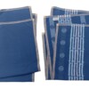 TK50 return to sender theedoeken ongeveer 50x70cm set van 2 blauw