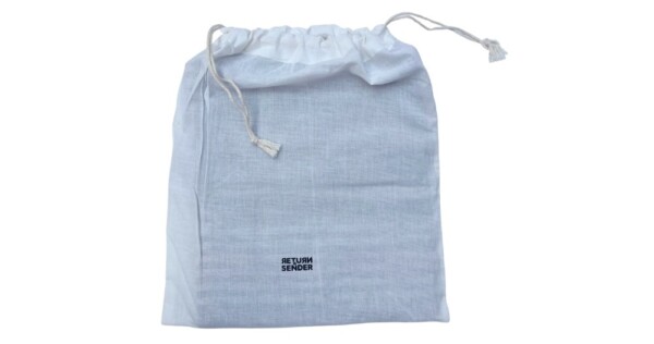 TK50c return to sender theedoeken ongeveer 50x70cm set van 2 blauw