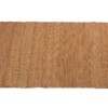 loper en vloerkleed Jute 70x150cm roestkleur