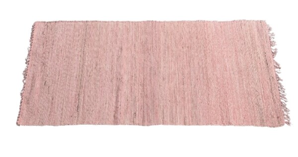 loper en vloerkleed Jute 70x150cm lichtroze