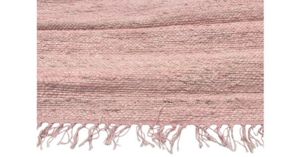loper en vloerkleed Jute 70x150cm lichtroze