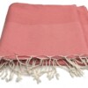 grand foulard plaid Katoen 190x300cm rood roze