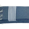 hammamdoek  95x200cm blauw gestreept
