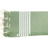 hammamdoek  95x200cm groen gestreept (kopie)