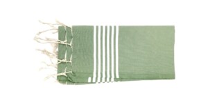 HK48 hammamdoek 95x200cm groen gestreept (kopie)