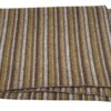 plaid Brownie 160x220cm bruin geel gestreept